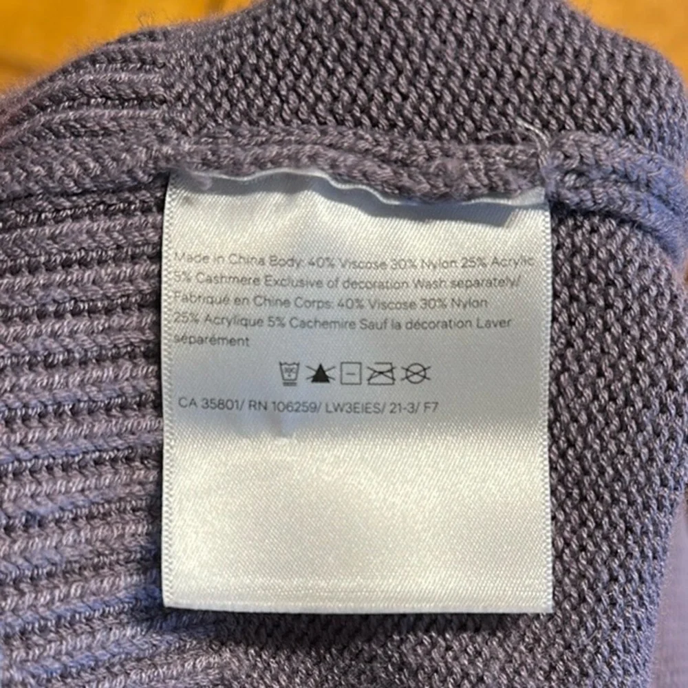 Lululemon Double Knit Sweater Hoodie Dusky Lavender